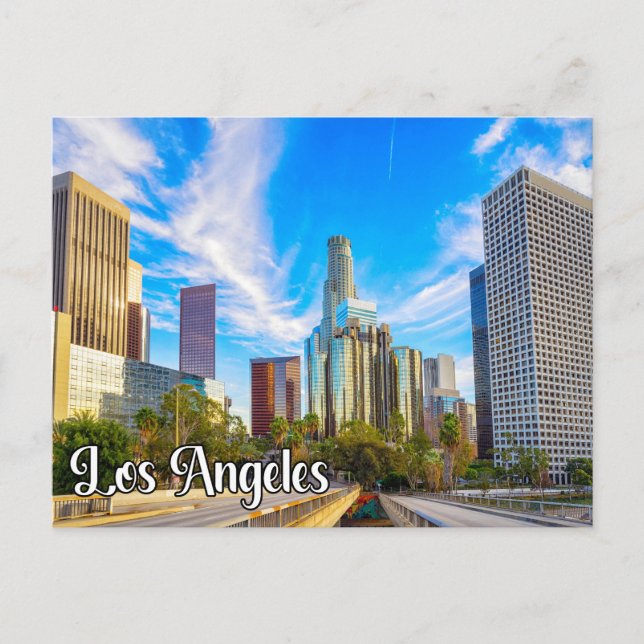 Downtown Los Angeles, Kalifornien, USA Postkarte (Vorderseite)