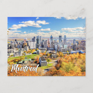 Downtown Montreal, Quebec, Kanada Postkarte