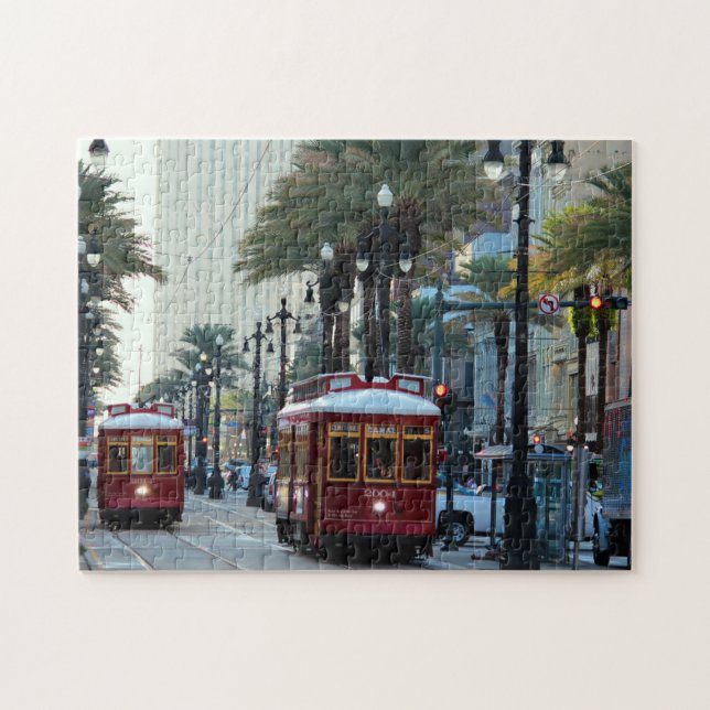 Downtown New Orleans Louisiana Trolley (Horizontal)