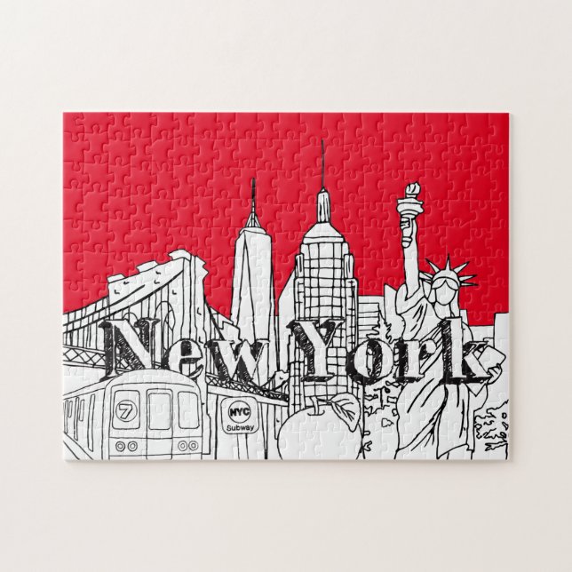 Downtown NYE New York Vacation Souvenirs NYC Gesch (Horizontal)