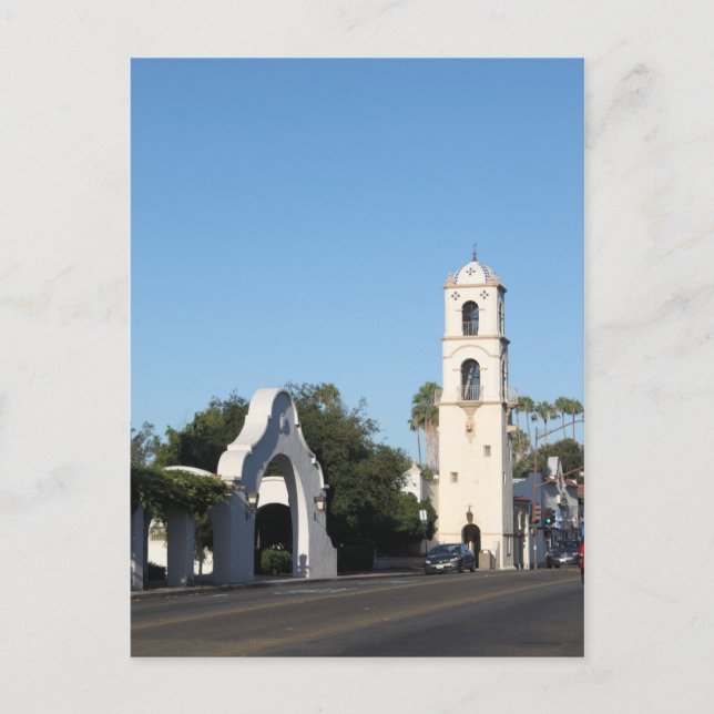 Downtown Ojai Postkarte (Vorderseite)