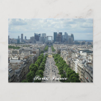 Downtown Paris Postkarte