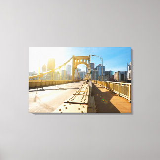 Downtown Pittsburgh Pennsylvania Leinwanddruck