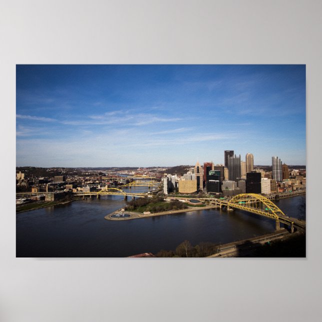 Downtown Pittsburgh, Pennsylvania Poster (Vorne)