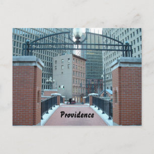 Downtown Providence Postkarte