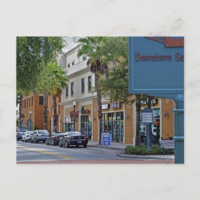 Downtown Safety Harbour Postkarte (Vorderseite)