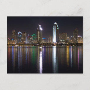 Downtown San Diego, Kalifornien Postkarte