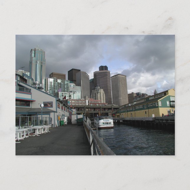 Downtown Seattle Postcards Postkarte (Vorderseite)