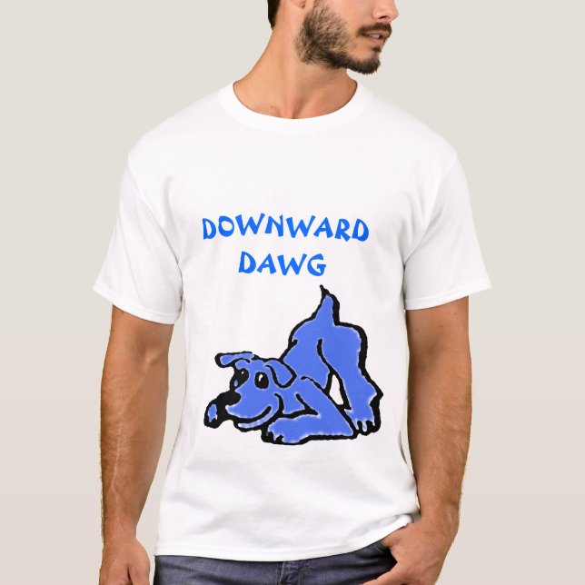 DOWNWARD DAWG T-Shirt (Vorderseite)