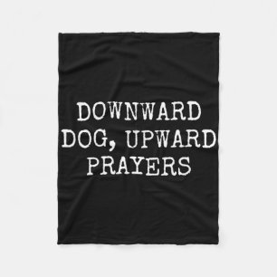 Downward Dog, Upward Prayers Christliches Yoga  Fleecedecke