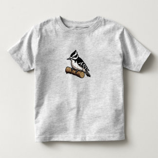 Downy Woodpecker Vogel Kleinkind Fine Jersey T - S T-shirt