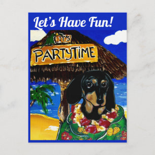 DOXIE BARTENDER     POSTKARTE