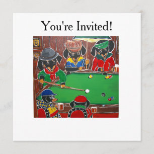 DOXIE BILLIARD EINLADUNG