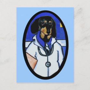 DOXIE DOKTOR POSTKARTE