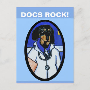 DOXIE DOKTOR POSTKARTE