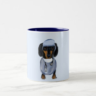 DOXIE DOKTOR ZWEIFARBIGE TASSE