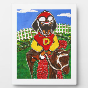 DOXIE JOCKEY FOTOPLATTE