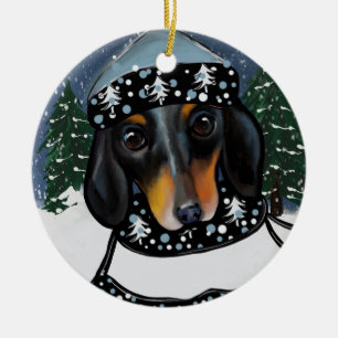 DOXIE  KERAMIK ORNAMENT