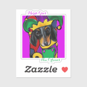 DOXIE  MARDI GRAS           AUFKLEBER