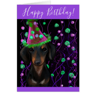 Doxie noire et bronze