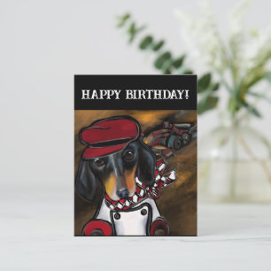 DOXIE RENNER POSTKARTE