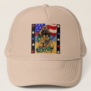 Doxie Soldier Truckerkappe