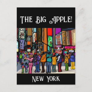 Doxie Town City - NEW YORK   Postkarte