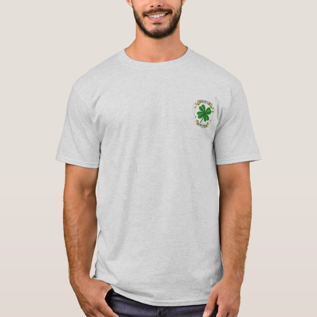 Doyle elektrisches Logo auf Front und Rückseite T-Shirt (Vorderseite)