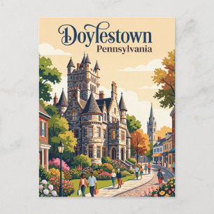 Doylestown, Pennsylvania Postkarte