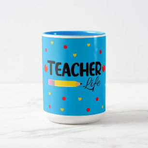 Dozentin für lebenslanges Niedliches Geschenk für  Zweifarbige Tasse