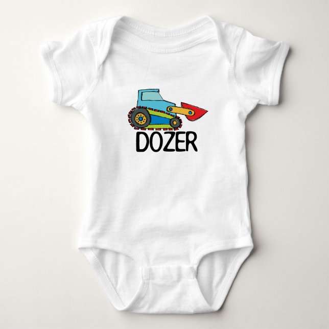 Dozer Baby Strampler (Vorderseite)