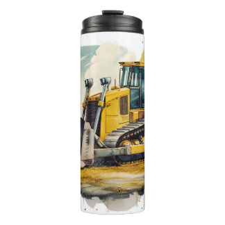 Dozer Life, Bulldozer Bauausrüstung Thermosbecher