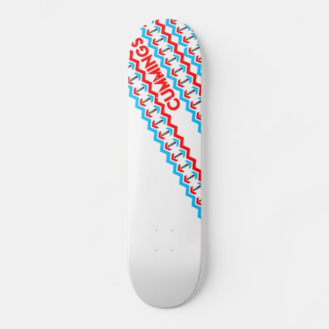 Dozer™ Spencer Cummings Rot u. die Plattform des Skateboard (Vorderseite)