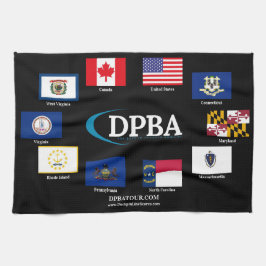 DPBA Tour Flags Geschirrtuch
