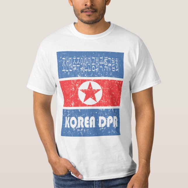 DPR Korea T-Shirts der (Vorderseite)