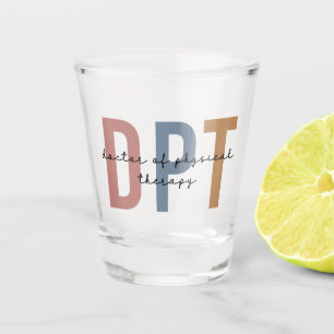 DPT Arzt für Physikalische Therapie Physikaltherap Schnapsglas