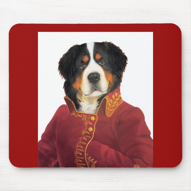 DR072 Bernese Gebirgshundemausunterlage Mousepad (Vorne)