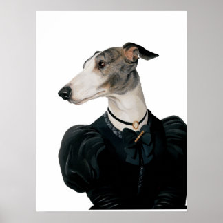 DR-143-Whippet-Poster Poster