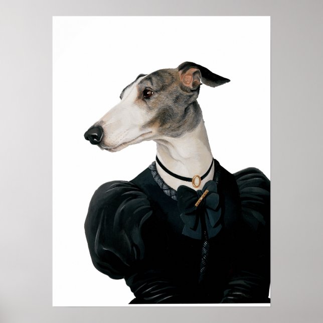 DR-143-Whippet-Poster Poster (Vorne)