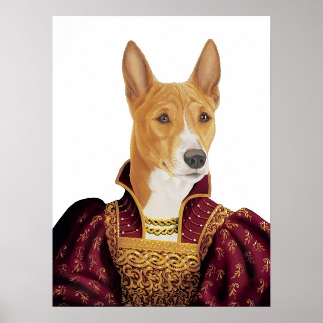 DR.208 Affiche de Basenji (Devant)