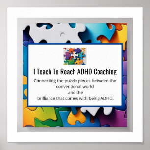 Dr. Anders Osborne PhD ADHD-Logo Poster