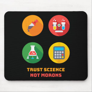 Dr. Anthony Fauci Vertraue der Wissenschaft, nicht Mousepad