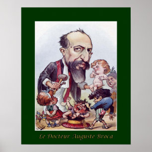 Dr. Augustus Broca ~ Pediatrie/Operation ~ Moloch Poster