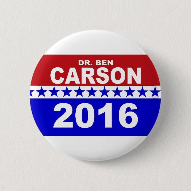 Dr. Ben Carson 2016 Button (Vorderseite)
