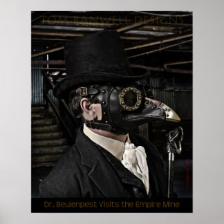 Dr. Beulenpest besucht das Reichsbergwerk Poster