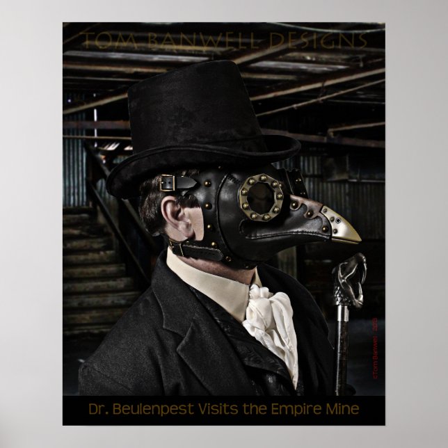Dr. Beulenpest besucht das Reichsbergwerk Poster (Vorne)