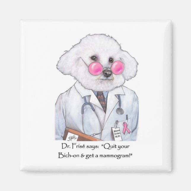 Dr. Bizou Frise Magnet (Vorne)