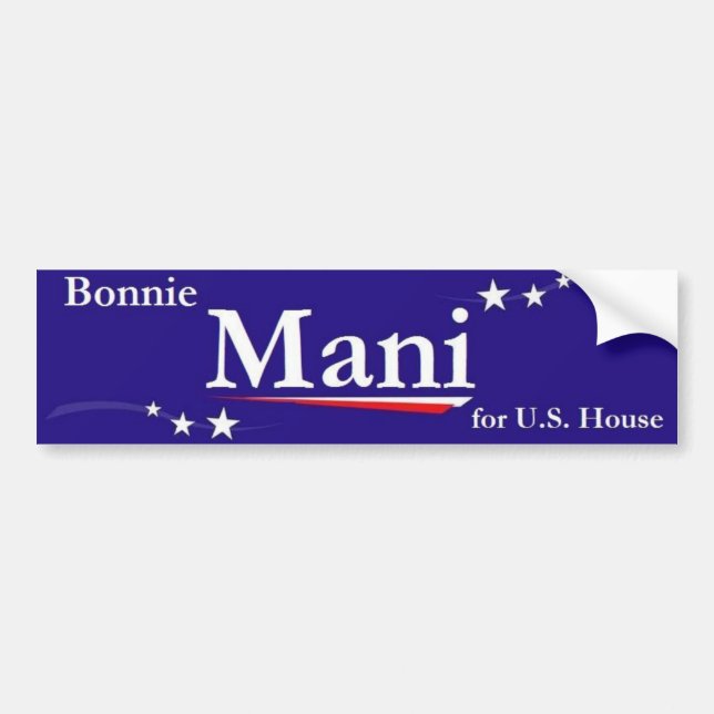 Dr. Bonnie Mani Autoaufkleber (Vorne)