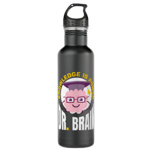 Dr. Brain Neurology Science Edelstahlflasche