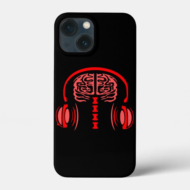 Dr. Brain Tissue Listing to Music Case-Mate iPhone Hülle (Rückseite)